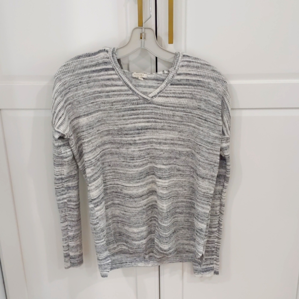 Grey and white Sonoma Lifestyle hoodie Size S